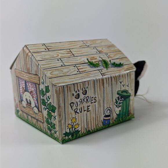 Pound Purrries Puppies 1998 Mary Meyer Mini Kitty Cat Plush 11/12 Calico Bandana - Picture 4 of 11